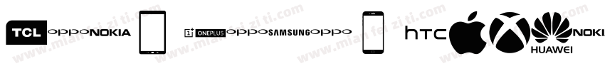 Font Logos Technology字体转换